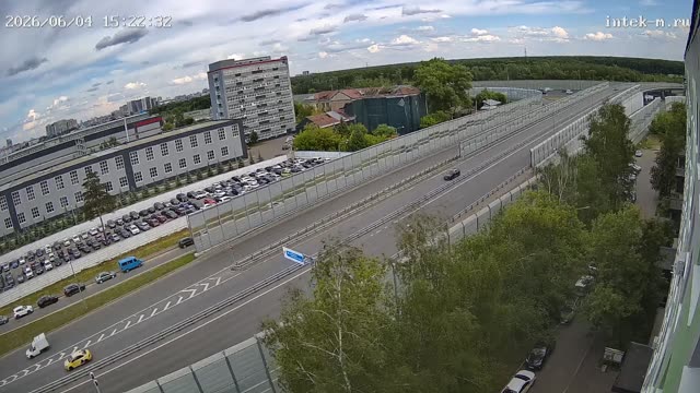 Съезд с Ярославского шоссе на улицу Фрунзе