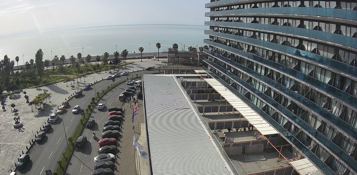 Вид из отеля Orbi Beach Tower
