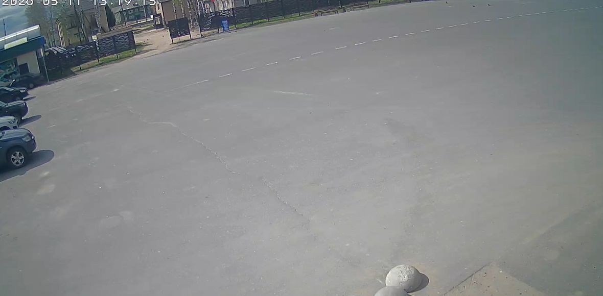 Октябрьский: Центральная площадь Победы и улица Победы
