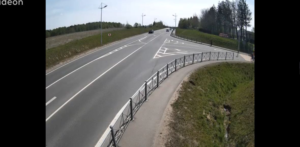 Светлогорск: Перекрёсток Калининградского проспекта и Молодёжной улицы