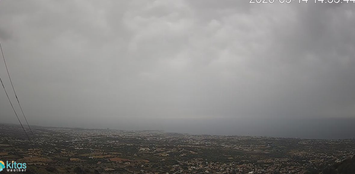 Панорама города и побережья Средиземного моря
