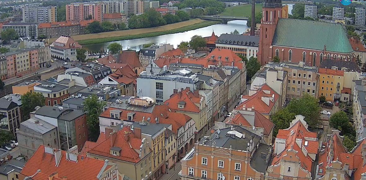 Панорама Старого города в Ополе