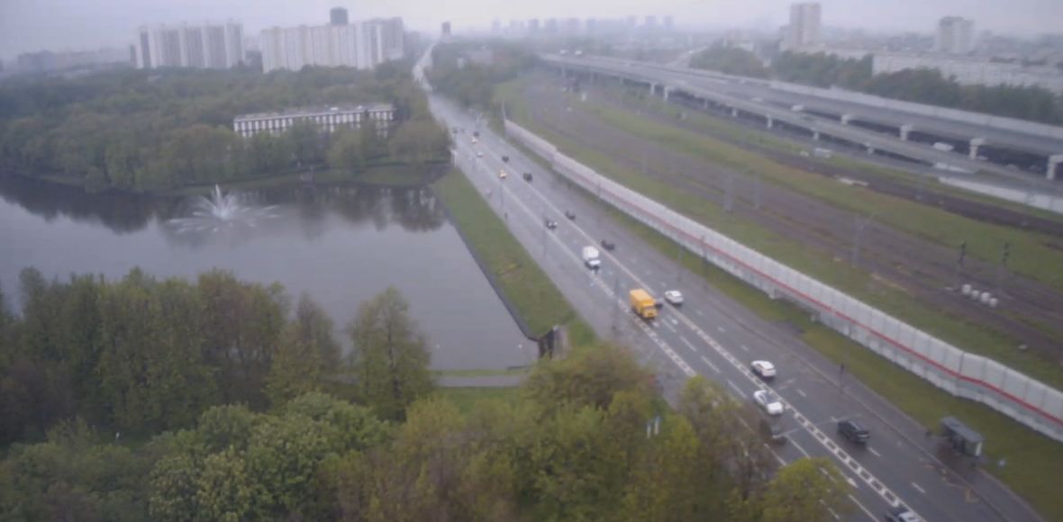 Москва: Люблинская улица и Люблинские пруды в Текстильщиках