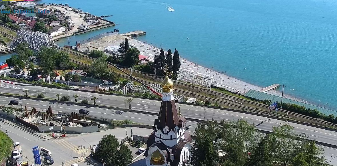 Панорама из санатория «Автомобилист»