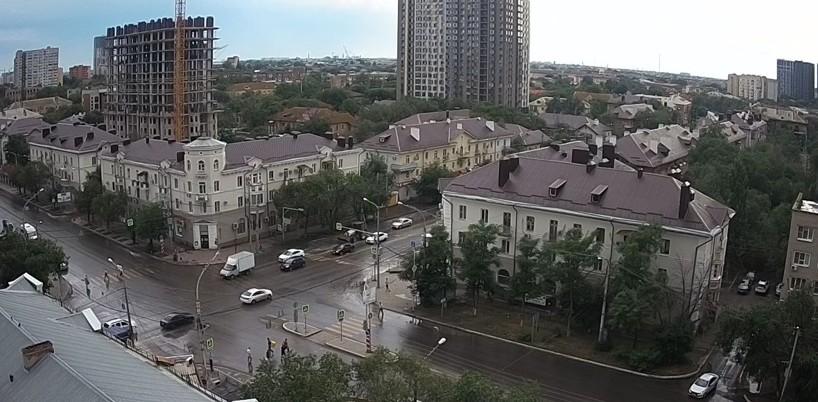 Перекресток улиц Боевая и Ахшарумова