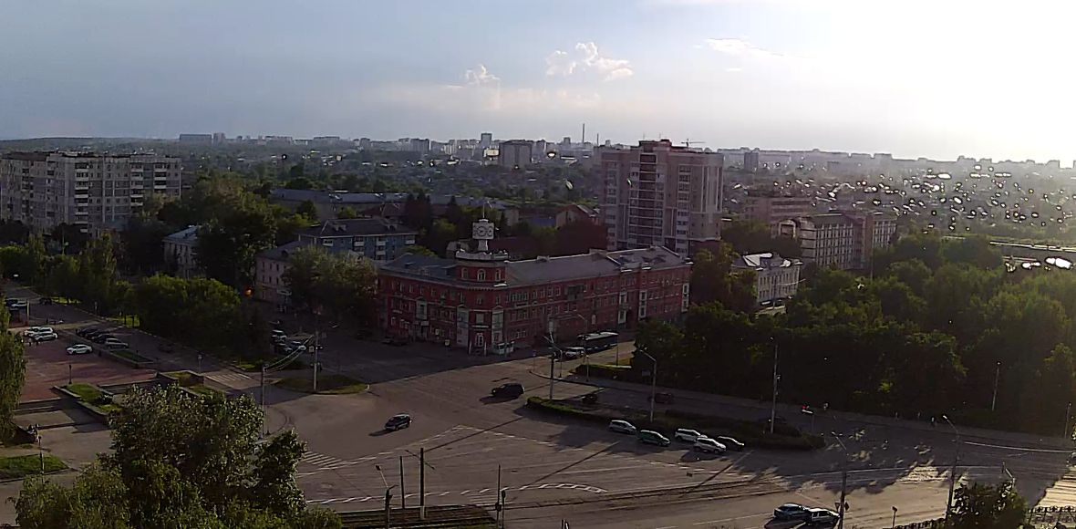 Панорама города