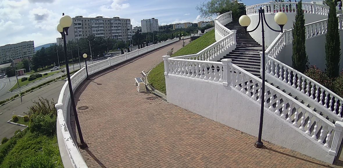 Вид на Георгиевский парк