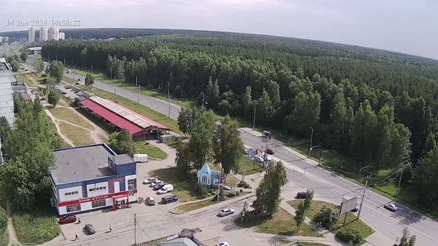 Вид на Кохомское шоссе