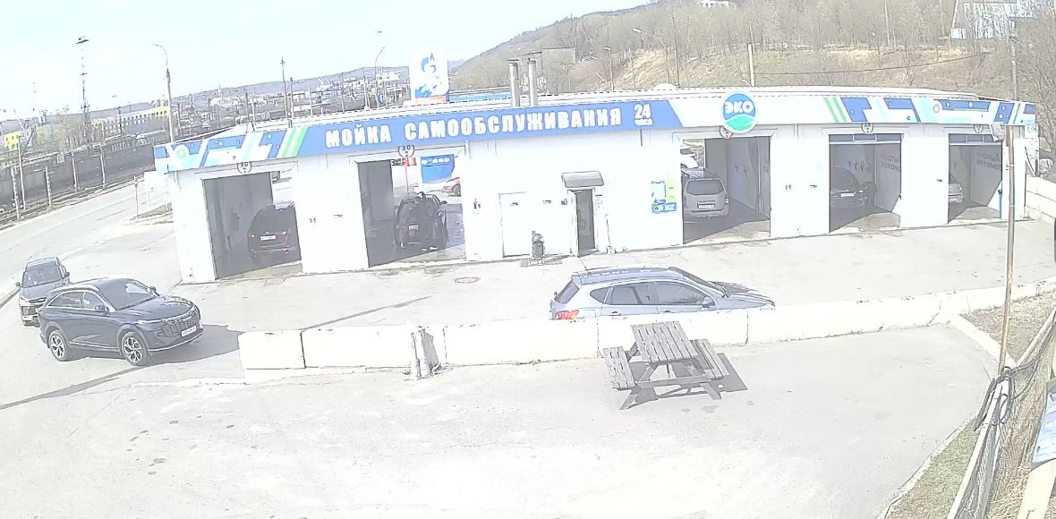 Мурманск: Автомойка самообслуживания «Эко» на Нижне-Ростинском шоссе