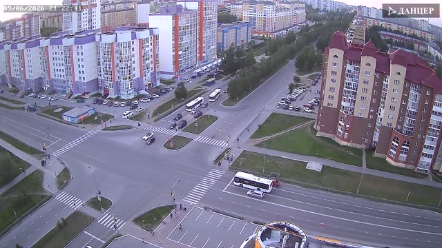 Перекресток улиц 60 лет Октября и Чапаева