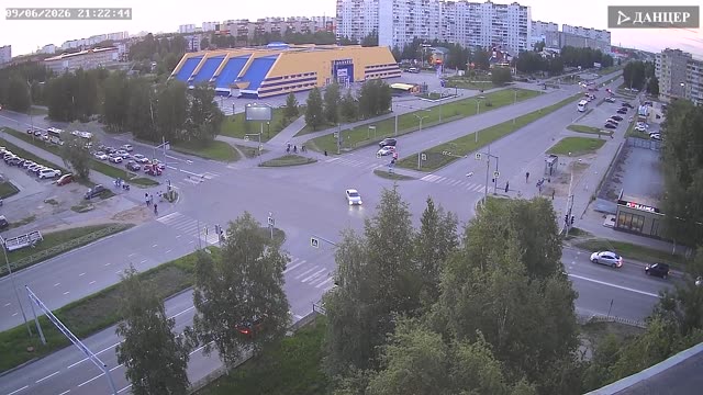 Перекресток улиц Мира и Чапаева