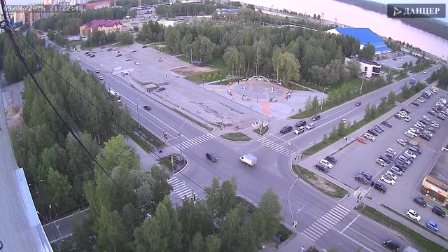 Перекресток проспекта Победы и улицы 60 лет Октября