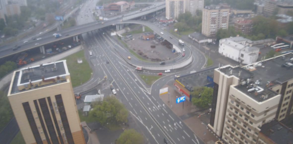 Москва: Нижегородская улица у пересечения с Третьим кольцом