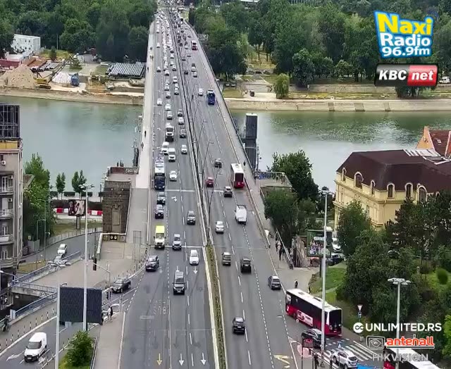 Вид на Бранков мост