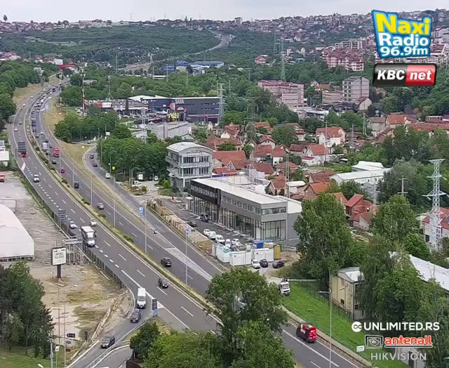 Вид на мост Плави