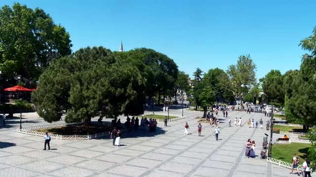 Площадь Султанахмет и Голубая мечеть