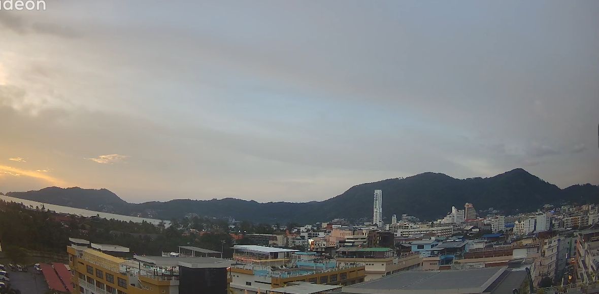Вид на район Патонг