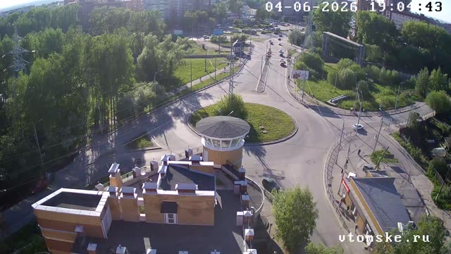 Мокрушинский переезд и кольцо на Южной