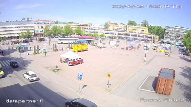 Центральная площадь Порвоо