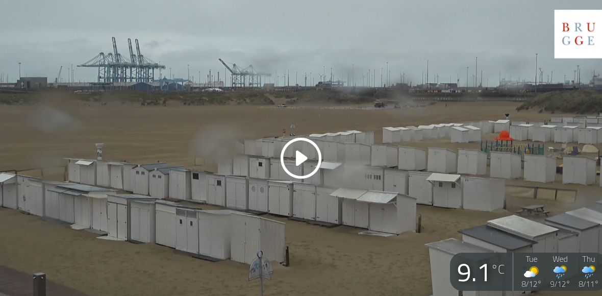 Морские ворота Брюгге и бескрайние пляжи