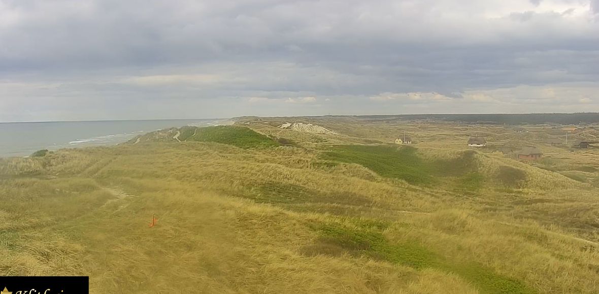 Панорама датского побережья