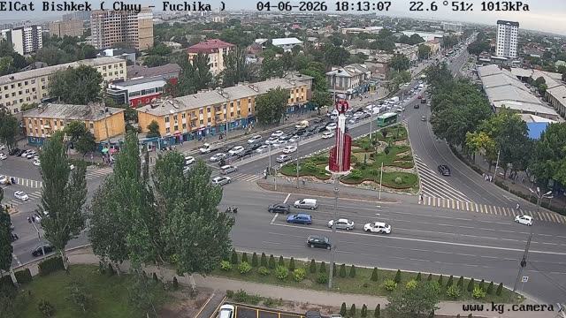 Панорамный вид на столицу Киргизии
