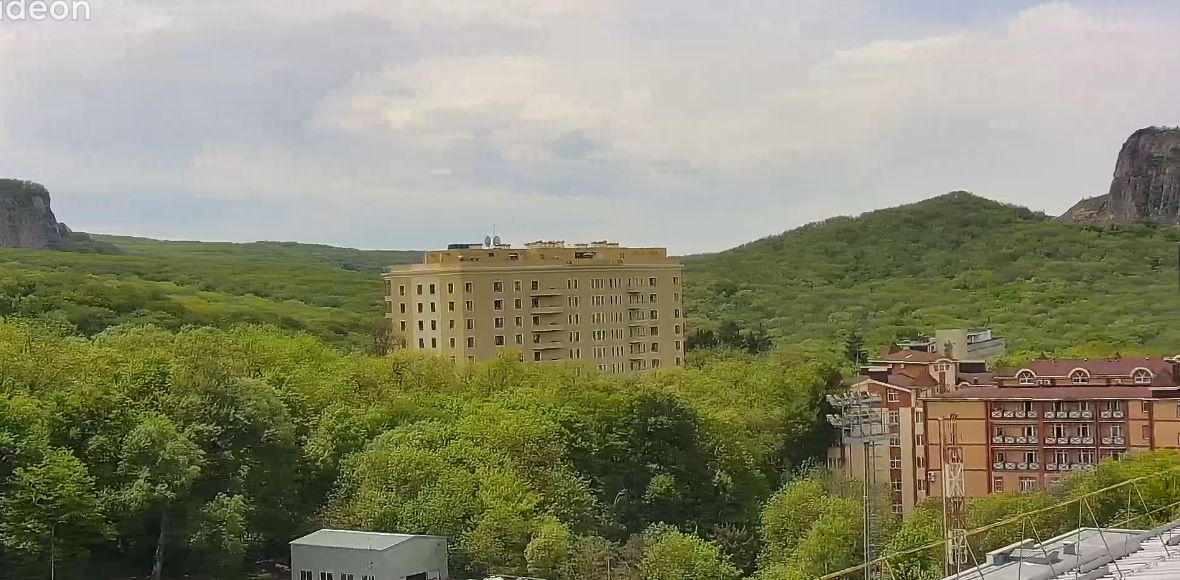 Железноводск: Поворотная камера санатория «Плаза»