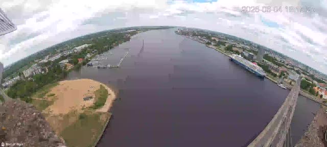 Рижский свободный порт (cam 2): Окно в морскую логистику Балтики