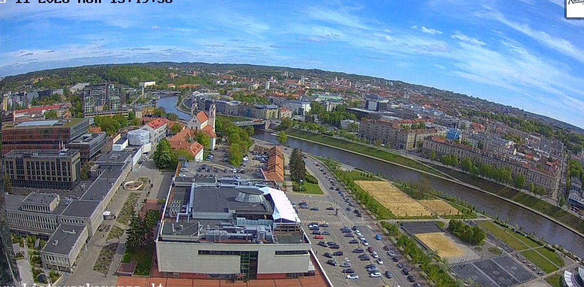 Панорама литовской столицы в реальном времени