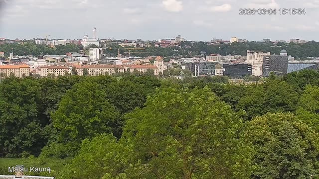 Панорама исторического центра Литвы