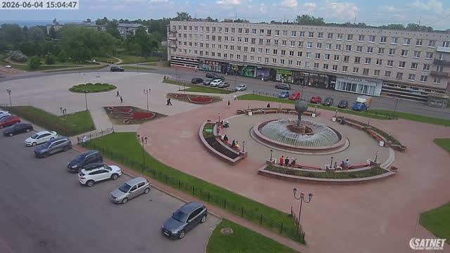 Ломоносов: Фонтан «Лев у Померанцевого дерева» в парке 300-летия
