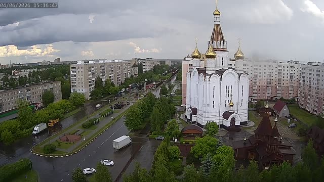 Храм в микрорайоне Московский