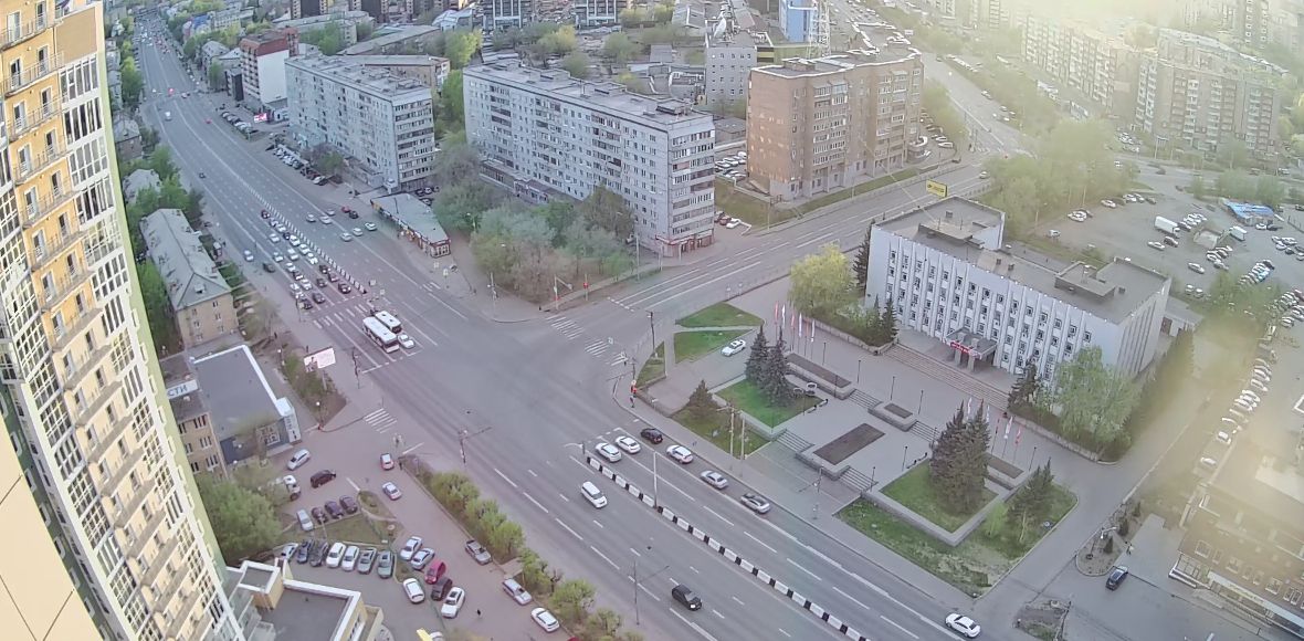 Пересечение ул. Партизана Железняка и ул. Октябрьской