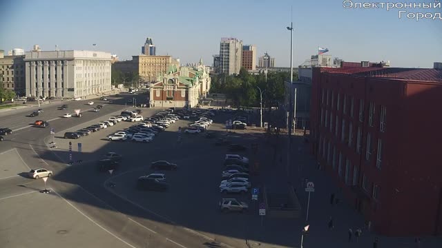 Сердце Сибири: Площадь Ленина и улица Орджоникидзе